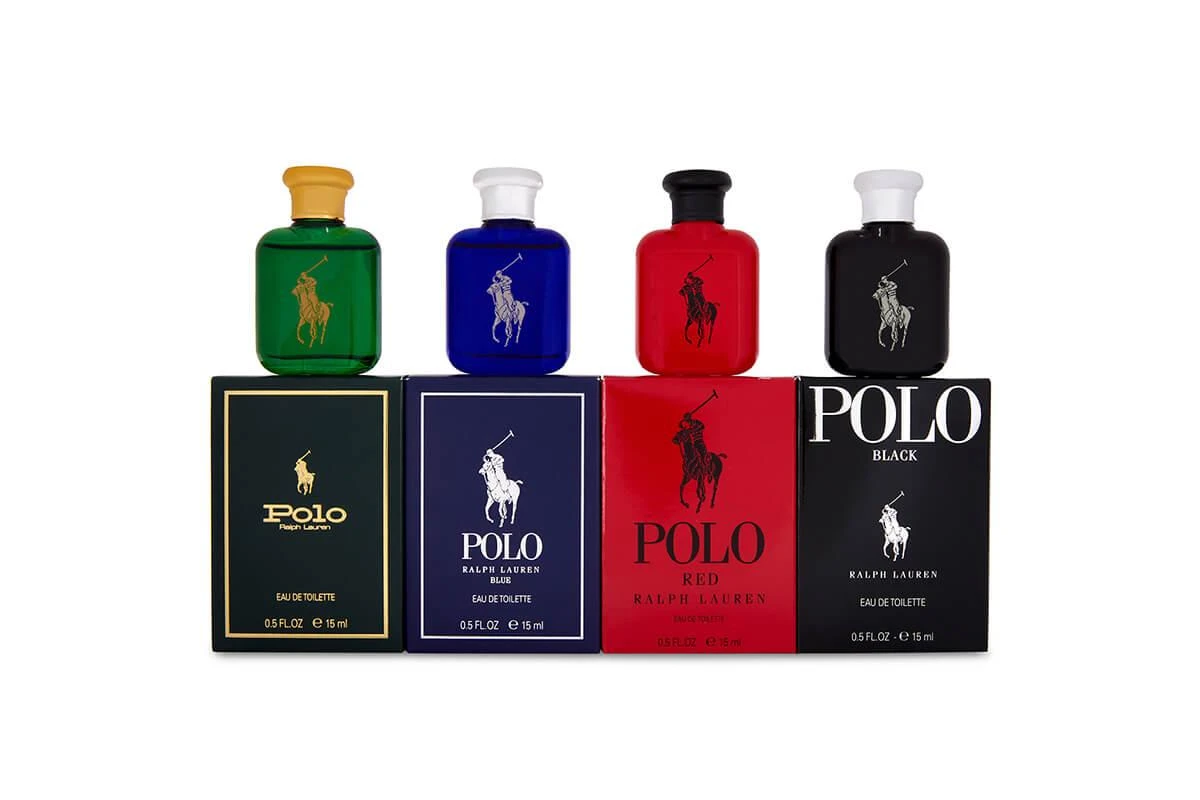 Ralph Lauren Mini Set Polo Men 4pcs x 15ml